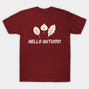 Autumn Fall Season leaf leaves T-Shirt